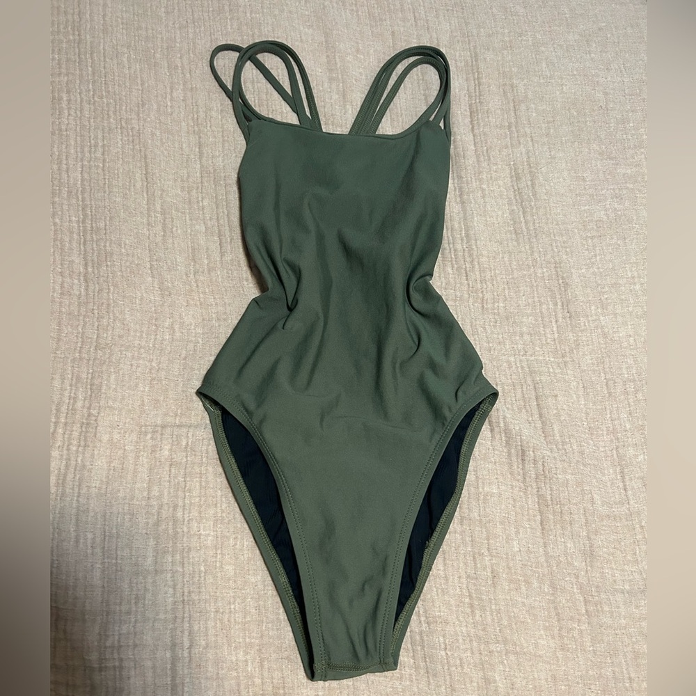 JOLYN PRACTICE SUIT ONESIE- SIZE 32- RYKER GREEN
